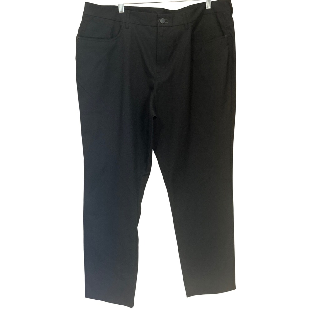 Public Rec Mens 42x32 Workday Pant 2.0 Performance Chino Trousers Black NWT